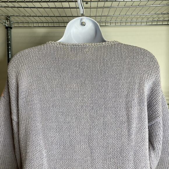 Vintage 1980’s Raybond Women's Pastel Abstract Mod Knit Sweater Est. Size M/L - Picture 8 of 9